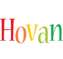 Hovan birthday logo