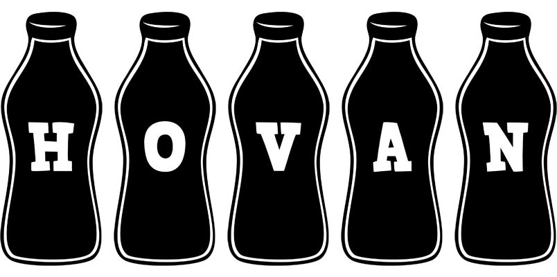 Hovan bottle logo
