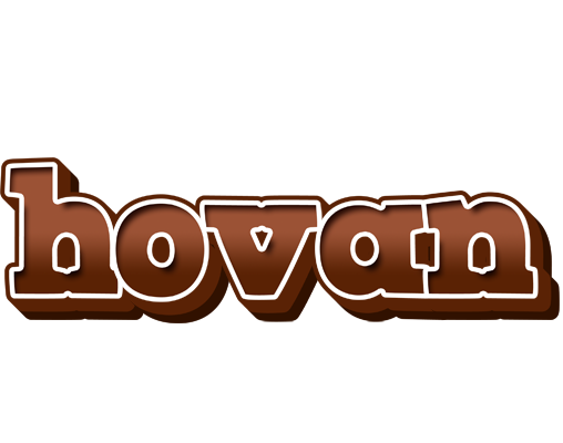Hovan brownie logo