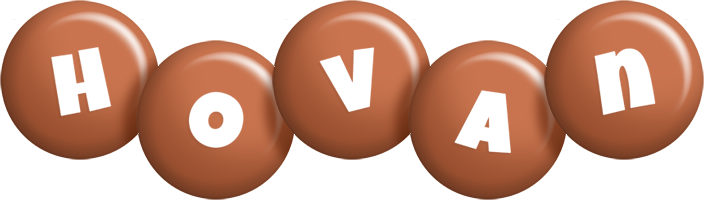 Hovan candy-brown logo