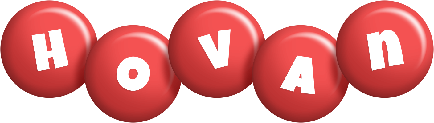 Hovan candy-red logo