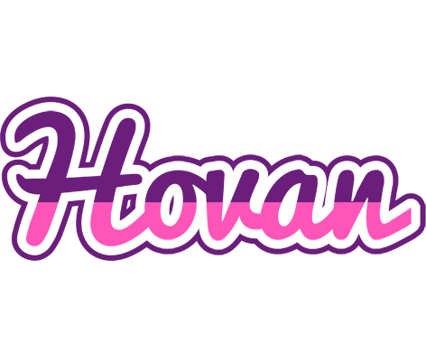 Hovan cheerful logo