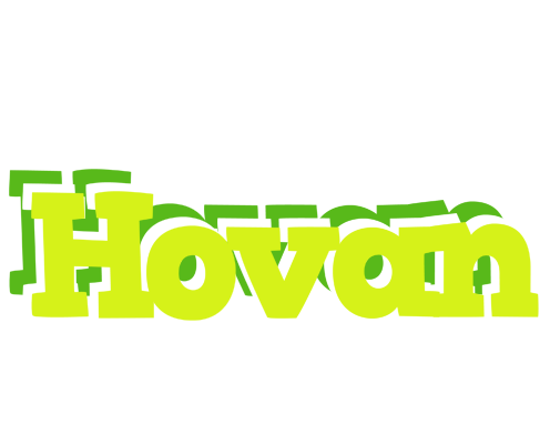 Hovan citrus logo