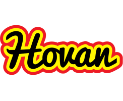 Hovan flaming logo