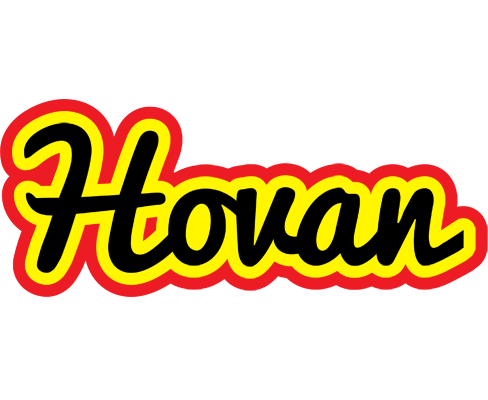 Hovan flaming logo