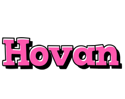 Hovan girlish logo