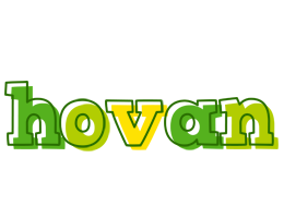 Hovan juice logo