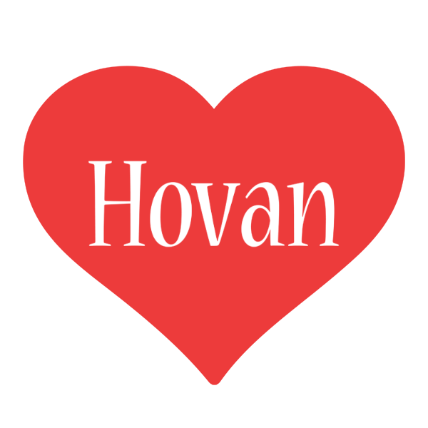 Hovan love logo