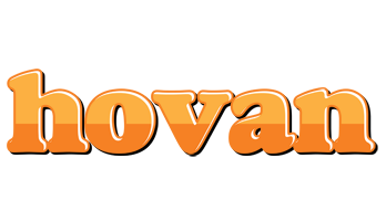 Hovan orange logo