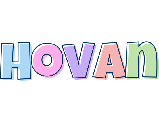 Hovan pastel logo