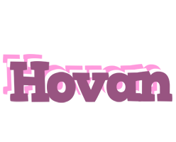 Hovan relaxing logo