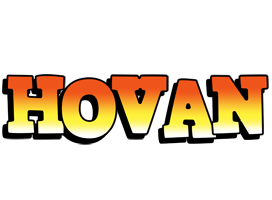 Hovan sunset logo