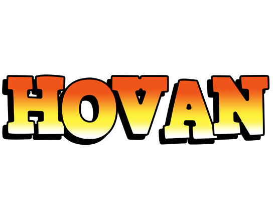 Hovan sunset logo