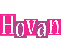 Hovan whine logo