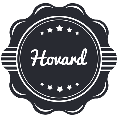 Hovard badge logo