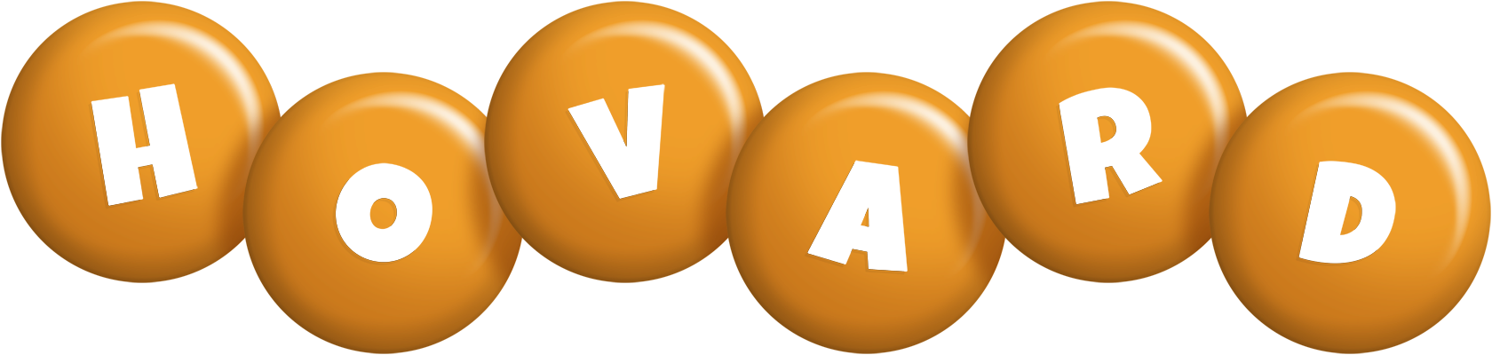 Hovard candy-orange logo