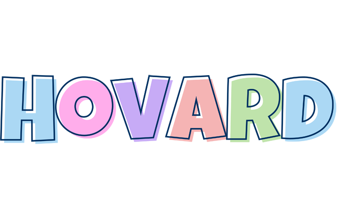 Hovard pastel logo
