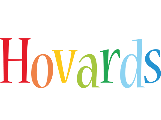 Hovards birthday logo