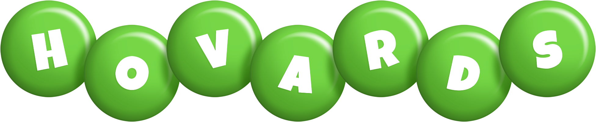 Hovards candy-green logo