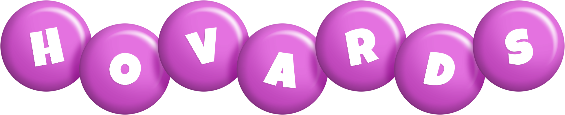 Hovards candy-purple logo