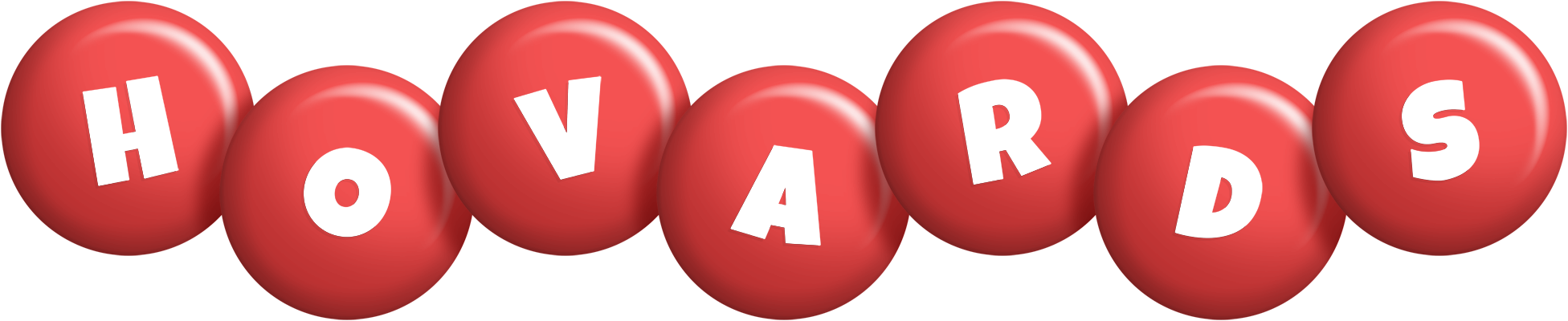 Hovards candy-red logo