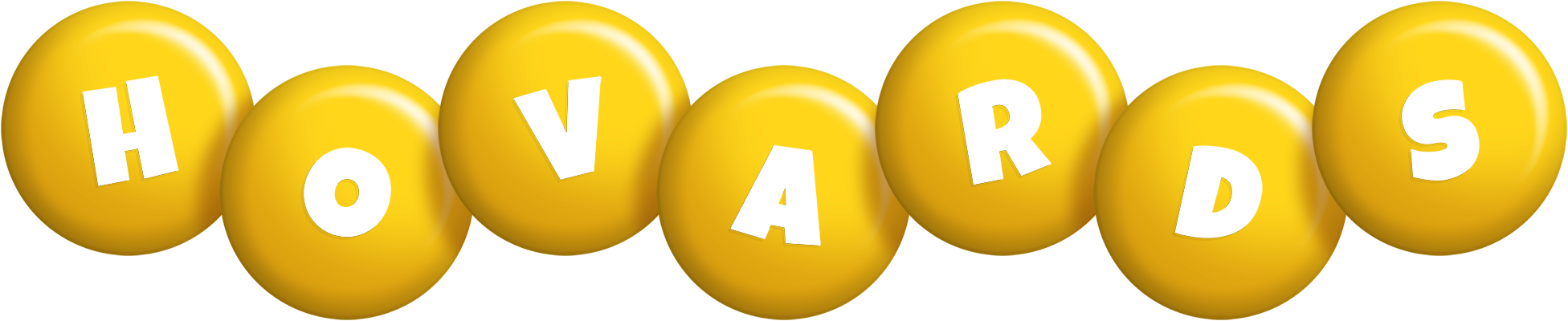 Hovards candy-yellow logo
