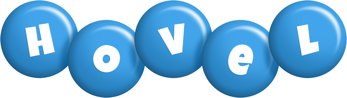 Hovel candy-blue logo