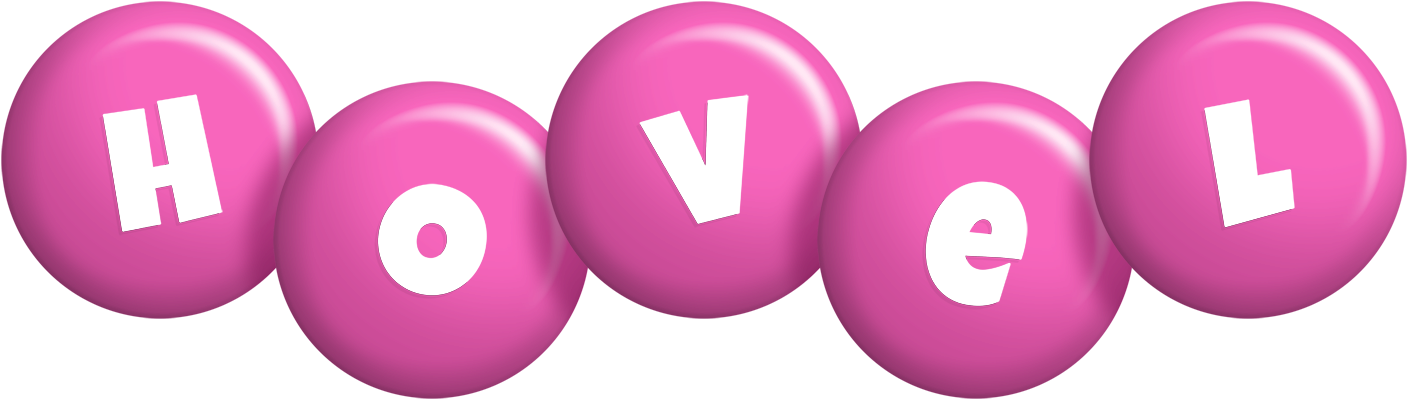 Hovel candy-pink logo
