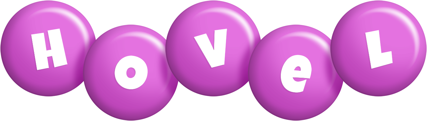 Hovel candy-purple logo
