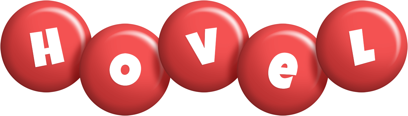 Hovel candy-red logo