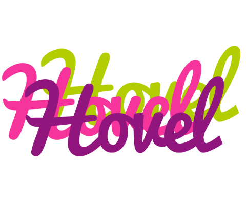 Hovel flowers logo