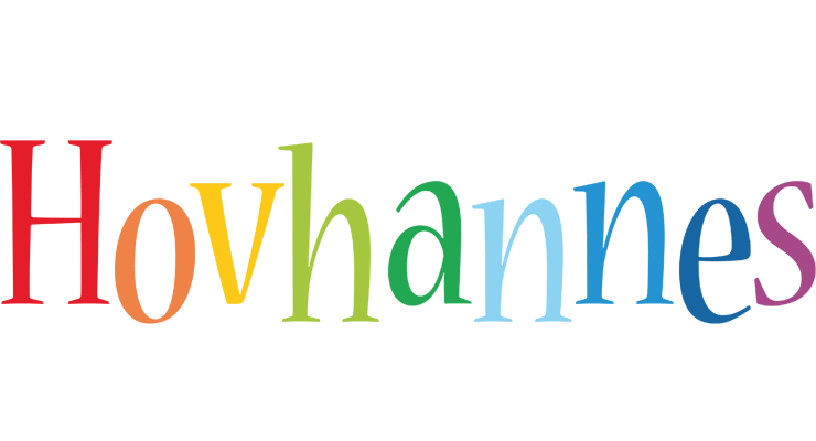 Hovhannes birthday logo