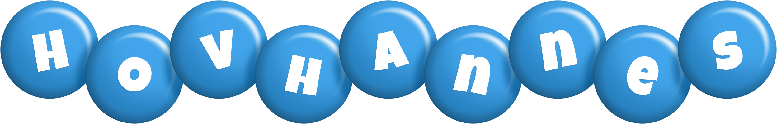 Hovhannes candy-blue logo