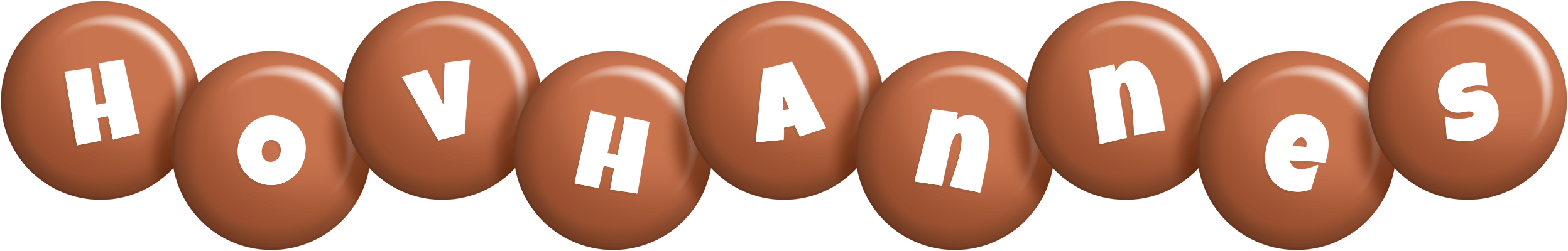Hovhannes candy-brown logo