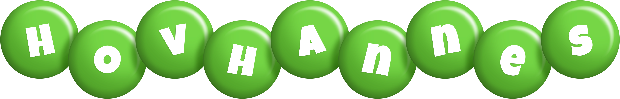 Hovhannes candy-green logo