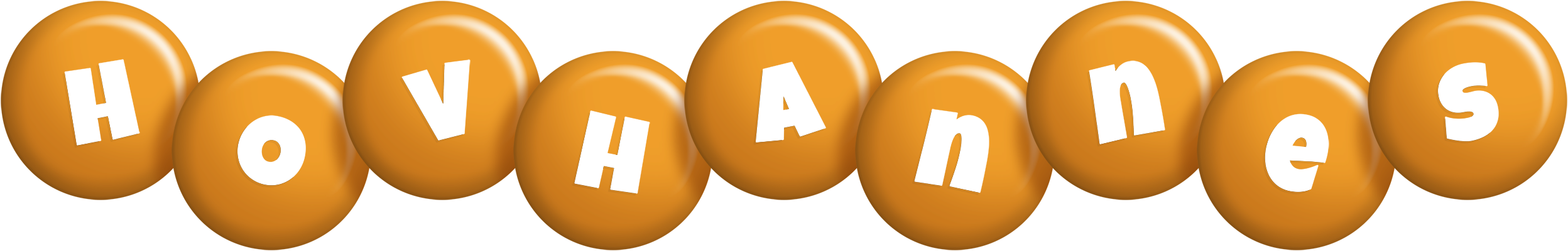 Hovhannes candy-orange logo