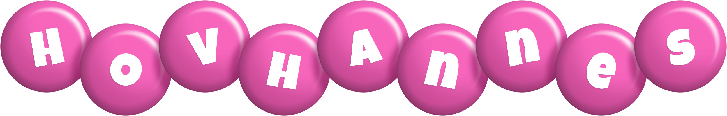 Hovhannes candy-pink logo
