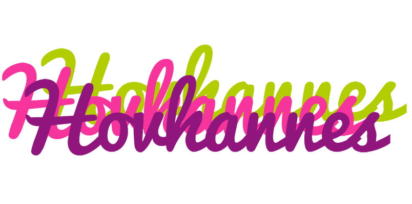 Hovhannes flowers logo
