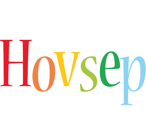 Hovsep birthday logo