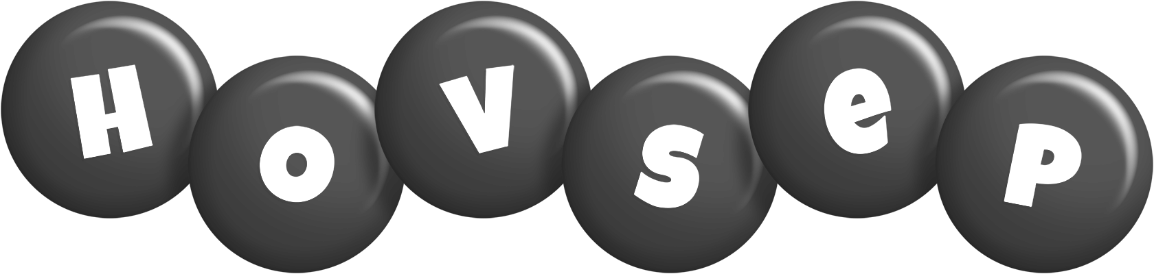 Hovsep candy-black logo