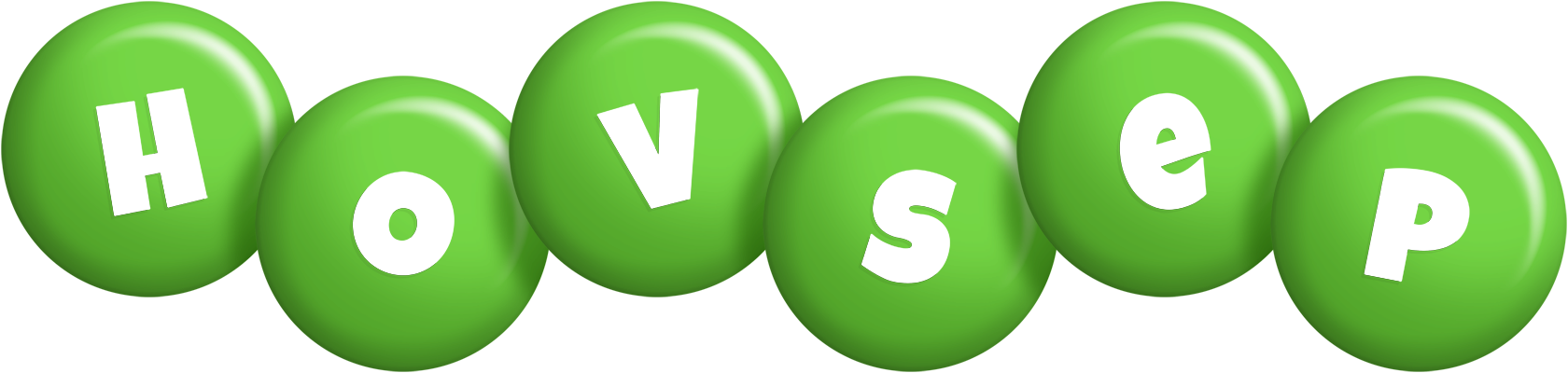 Hovsep candy-green logo