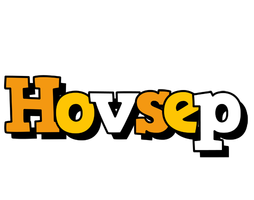 Hovsep cartoon logo