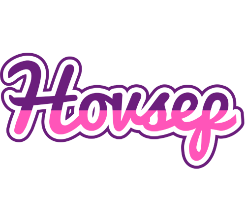 Hovsep cheerful logo