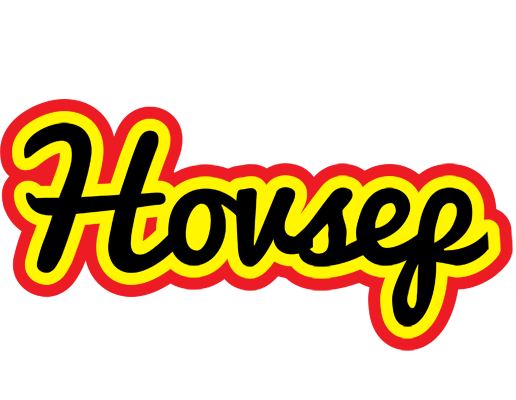 Hovsep flaming logo