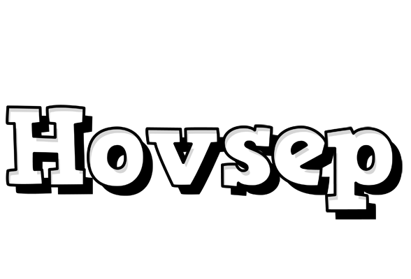 Hovsep snowing logo