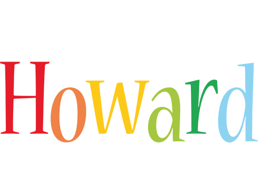 Howard birthday logo