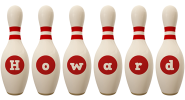 Howard bowling-pin logo