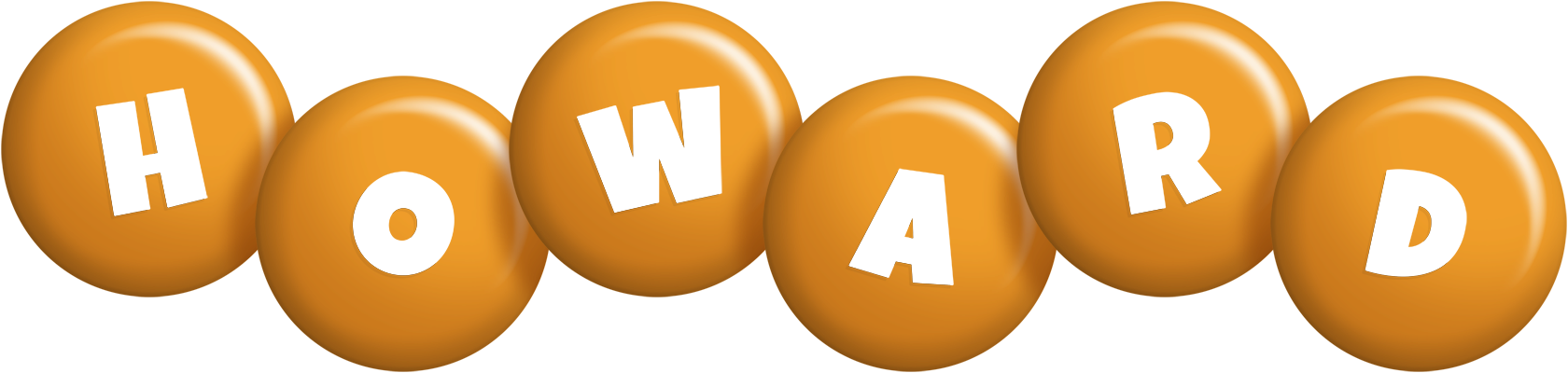 Howard candy-orange logo
