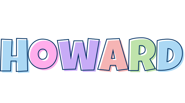 Howard pastel logo