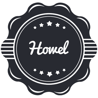 Howel badge logo